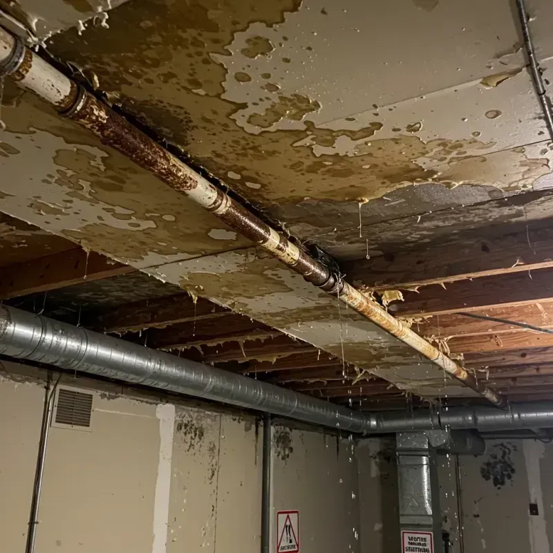 Ceiling Water Damage Repair in Rossville, NY