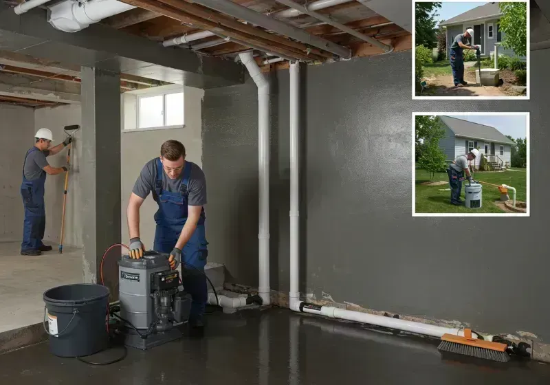 Basement Waterproofing and Flood Prevention process in Rossville, NY